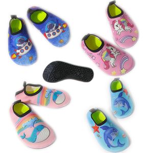 Wholesale multifunctional infant shoes children's beach water shoes indoor floor shoes small batch customized pattern printing