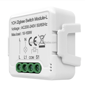 SLS TUYA ZigBee Relay Module with No Neutral Wire 1 gang Mini DIY Smart Light Switch Module