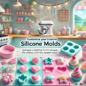 Customized customize silicone candle popsicle clay resin fondant mold Cake tool decoration tools