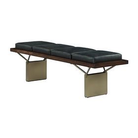 High Quality modern leather couch wooden shoe benches bed bench for home
