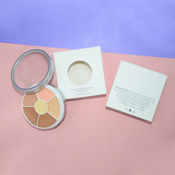 OEM 5 in1 Bulk Brightening Creamy Concealer Private Label Cosmetic Makeup Matte Waterproof Concealer With Brush
