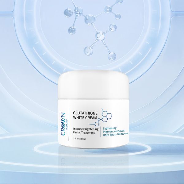 Private Label Intense Brightening Kojic Acid Lightening Moisturizing Removal Pigment Dark Spot Glutathione Whitening Face Cream