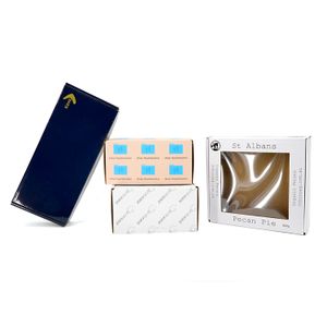 Customized OEM Corrugated Paper Mailer Cardboard Clothing Packaging Shipping Mailing Box With Transparent Window