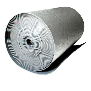 Aluminum Waterproof Thermal Insulation With Alu Foil Heat Shield Nontoxic Reflective Material Xpe Ixpe Foam For Building Roof