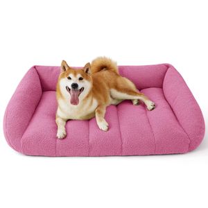 Wholesale Breathable Dog Sofa Bed Soft Pet Sofa Couch with Egg Crate Foam Dog Nest Luxury Sofa Large Pet Dog Bed