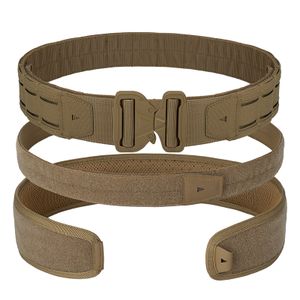 YAKEDA Tactiacal Gear  Tactical Belt Range Molle Cinturones Tactico Padded Belt Modular Belt Sleeve Tactical Equipment