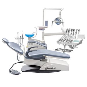 Beautiful Up tray Top-Mounted Dental Equipment Units Dental Chair Factory