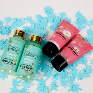 OEM Cleaning Body Wash Relaxing Bubble Bath Gift Set Exfoliating Body Care Set Body Bath Gift Set for Women