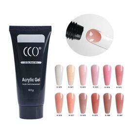 CCO 30g/60g Clear Poly Nail Extension Gel Tube Acrylic nail gel for nail artPopular