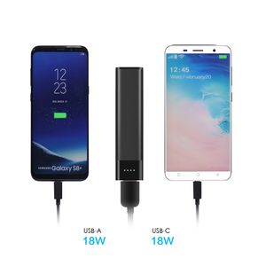 Hot Technologies Gifts Portable Power Bank 5000mAh with 18650 Battery Free Samples PD Function for Mobile Phones Tablets