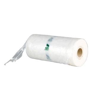LDPE Convenient Bags Produce Roll Bags Supermarket Flat Produce Bag On Roll For Food Storage