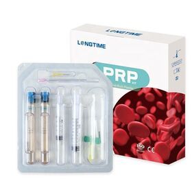 ce LONGTIME Platelet Rich Plasma Tube PRP Kit with Acd Gel for Facial