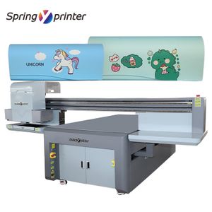MYJET 2.5M large format flatbed printer G5 print head multi-function 2513UV flatbed printer suitable for notebook pen printing
