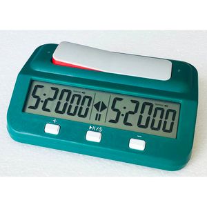 Green Basic Digital Chess Clock And Chess Timer with Bonus & Delay(The Cheapest Price and Very Good Quality too)