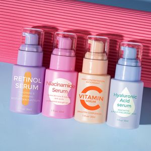 Korean Vegan Face Care Whitening Serum For Skin Lightening,Retinol Hyaluronic Acid Niacinamide Vitamin c Face Serum