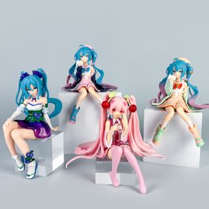 Top selling products Cute sailor suit style Hatsunes M1ku hot japanese anime girl pvc model action figure