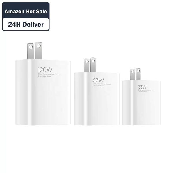 120W Fast Wall Charger Block Plug USB Charging Station with Single Port Eu Us Plug Super fast Charger Cell Phone Charger