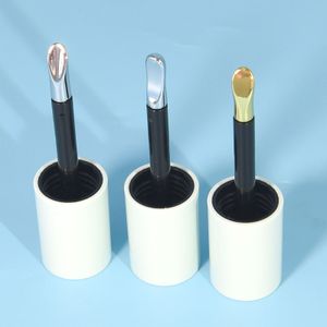 Best Selling 10ml Biodegradable Rose Gold Lip Gloss Tubes Luxury PP with Metal Applicator for Makeup Lipstick and Lip Balm