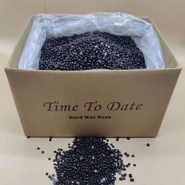 black film case of hard wax beads 26.4LB Strip-less Bulk painless 12kg rosin cera depilatoria brazilian micro hard wax bead