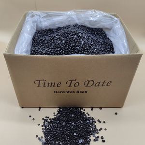 black film case of hard wax beads 26.4LB Strip-less Bulk painless 12kg rosin cera depilatoria brazilian micro hard wax bead