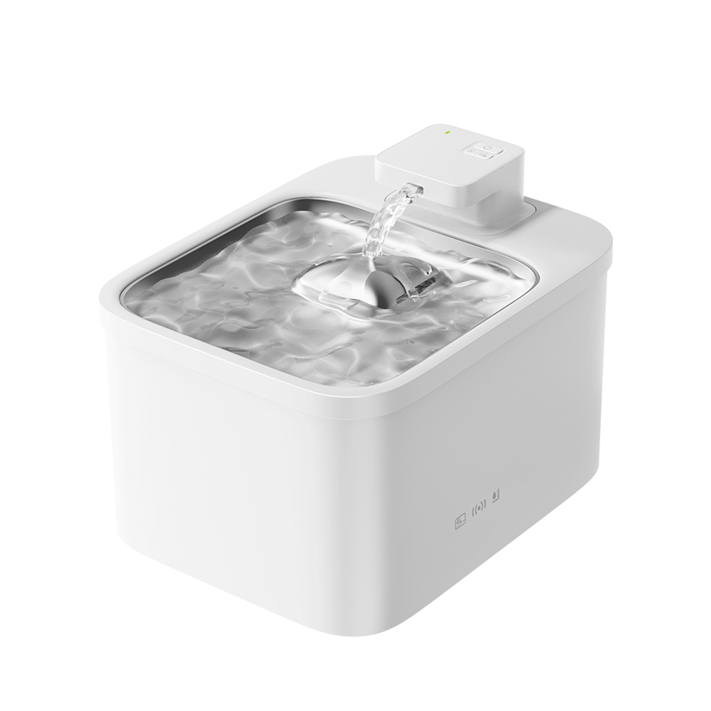 Cat Water Fountain Electric Pet Fountain Anti-dry Burning 4L Automatic Pet Water Dispenser Filter Fountain