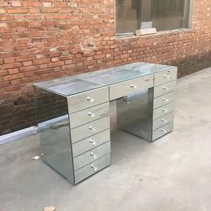 YIFAN hot-selling high-grade gray dressing table 13 drawers with large storage space suitable for living room and bedroom