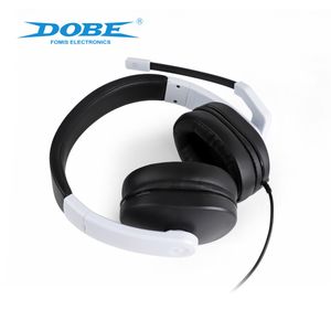 DOBE Factory Direct Supply Wired Headphone for PS4/PS5 3.5mm Audio Input Noise Cancelling Headband Headphones Gaming Headset