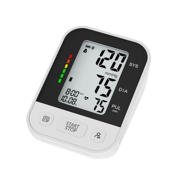 Medical Arm blood pressure Monitor AFIB Rechargeable Electronic Tensiometer Bluetooth