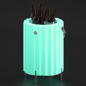 Waterproof Wireless Outdoor Ice Bucket Bluetooth Speakers 2024 High Quality Electronic Gadgets Music Products New Microphone