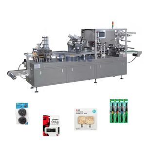 Hot Selling PVC Aluminum Blister Packing Machine Stationery Eraser Tooth Brush Pen Hook Lipstick Blister Packaging Machine