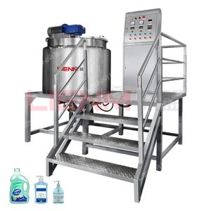 Durable Mixing Machine For Liquid Soap Dishwashing Liquid Mixed Production Equipment Electric Heating Liquid Mixing Machine