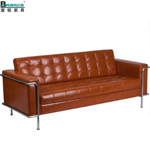 Wax oil skin sofa set new design godrej sofa set sofa designs 2020 with stainless steel frame