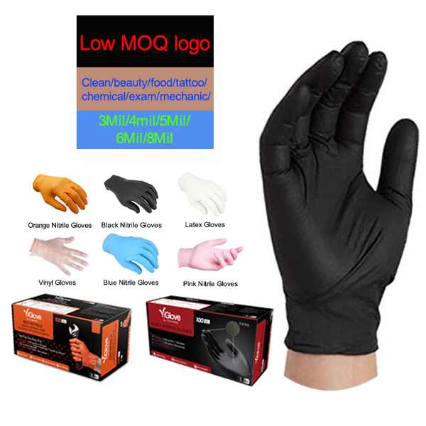 Surgic Medic Safety Gloves Jeringas Desechables Latex Pink Nitrile Gloves Xs