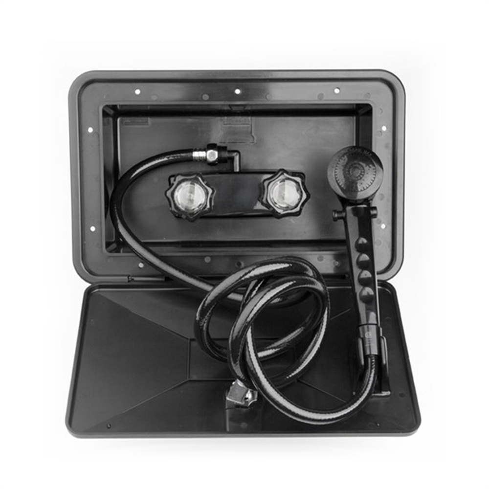 Xiamen Tooflo Co., Ltd. TOOFLO Motorhome Accessories External Shower RV Shower Box With Lock Outdoor Shower For Caravan RV