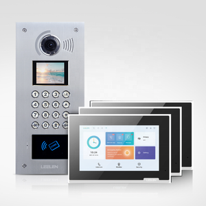 7 inch Wifi Tuya Smart App Remote Video Doorbell Security Access control kit M10&V50 video door phone IP intercom system