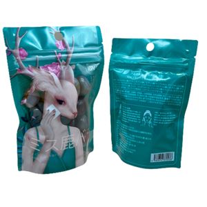 High Quality Stand Up Zipper Pouch Custom Printed Plastic Aluminum Foil Packaging Bag For Cosmetic