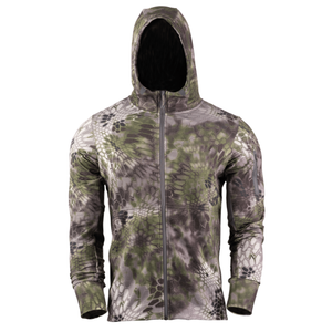 Custom High Quality Outdoor Hunting Jacket  Full Zip Jacket For Men