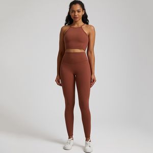 Wholesale 2 Piece Workout Butt Lift Sports Tops Yoga Wear Leggings Gym Fitness Sets Clothing For Women