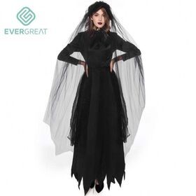 Women's Halloween Costume role play vampire Bride Costume Adult Women's performance stage costume
