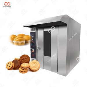Industrial Golden Supplier Electric Rotary Baking Ovens 12 Trays Rotary Oven for Bakery in Dubai