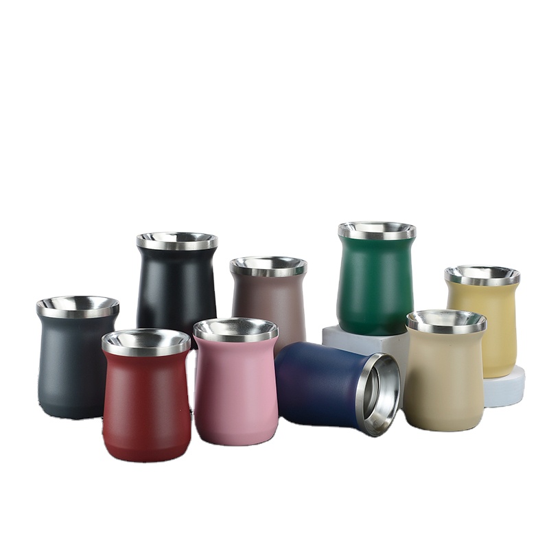 Henan Daihan Trade Co., Ltd. Wholesale Argentina Stainless Steel Yerba Mate Custom Tea Mug Tumbler Cup
