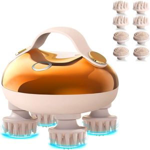 Nuopuen electric hair stimulation smart Automatic Best Electric Mini Pet Cat Head Massager Scalp Stress Relax For Headaches
