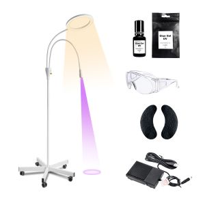 2 in 1 New Uv Led Floor Lash light For lash hair nail salon ultraviolet eyelash light eyelash extension supplies
