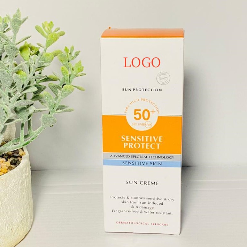 Foshan Shiqianyuan Trade Co., Ltd. Factory direct sale 50ml SUN PROTECTION SPF 50+ UVA : SENSITIVE PROTECT SUN CREME MEDICAL SKINCARE VERY HIGH PROTECTION