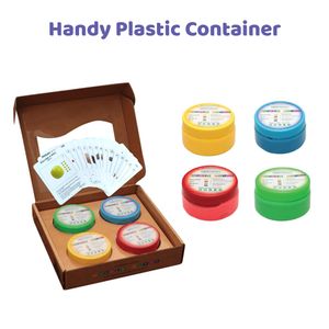 SpeechGears Buy Hand Exercise Wonder Putty For Fine Motor Skills - Pack of 4 Piece Box From Soft to Firm Hardness Level