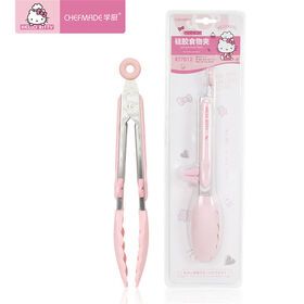 CHEFMADE Kitchen Baking Tool Silicone Food Tong With Blister Packing