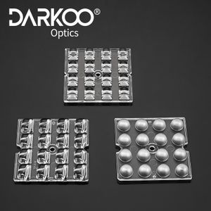 Optical Streetlight Array Smd Light 2X8 Street Optical Asymmetric Optic Lamp Street Light Replacement Lens Module Led Lens 5050