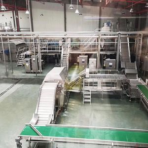 Industrial fruit and vegetable processing line make to jam pulp paste machine processing line