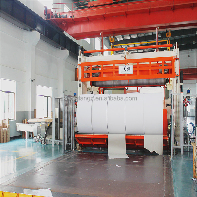 Glasses wiping paper base paper in jumbo rolls