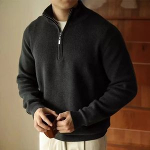 Factory Price Half zipper sweatshirts hoodies for men high quality cotton men's hoodies & sweatshirts